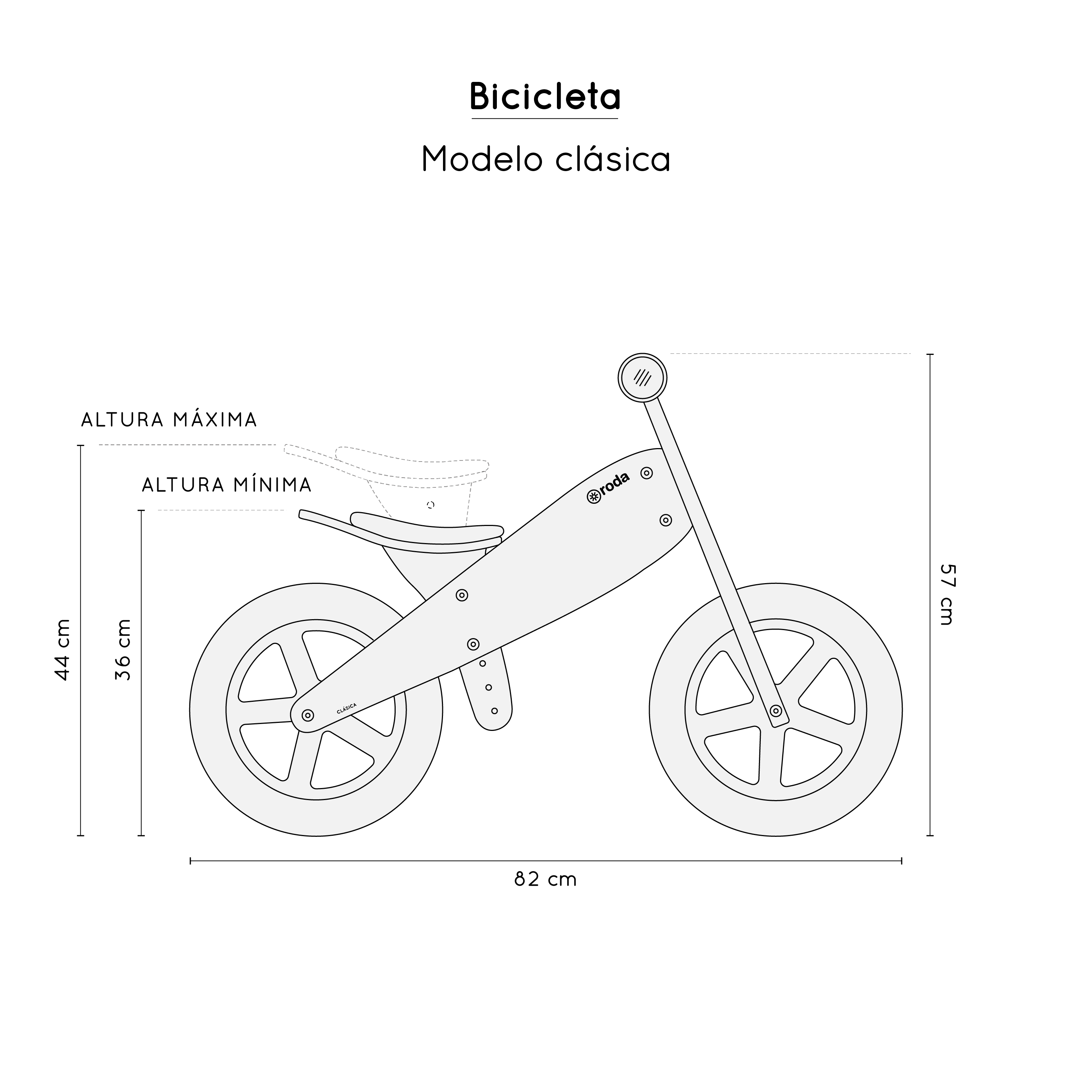 Roda Bicicleta Clasica Rosado - Rideshop