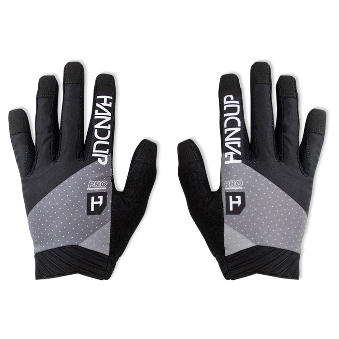 Guante Handup PRO RACE BLACK/GREY - Rideshop