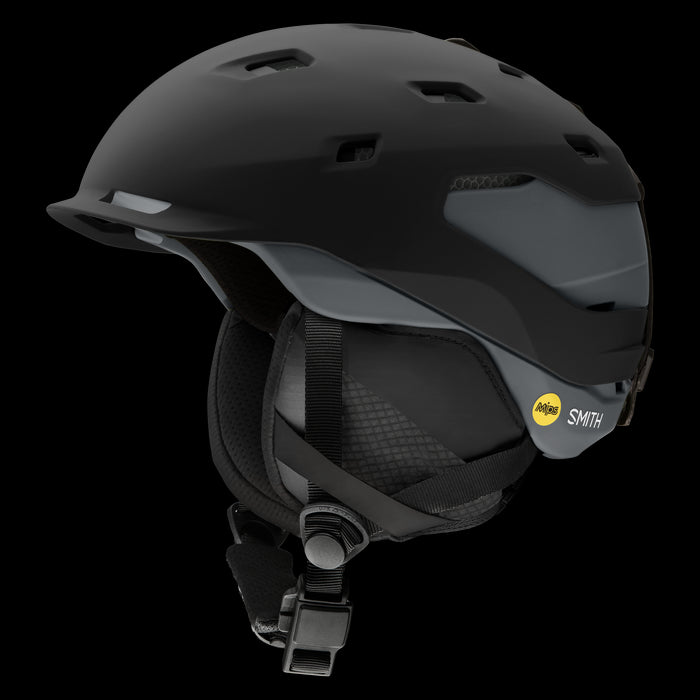 Smith Casco Nieve Quantum Mips Matte Black Charcoal - Rideshop