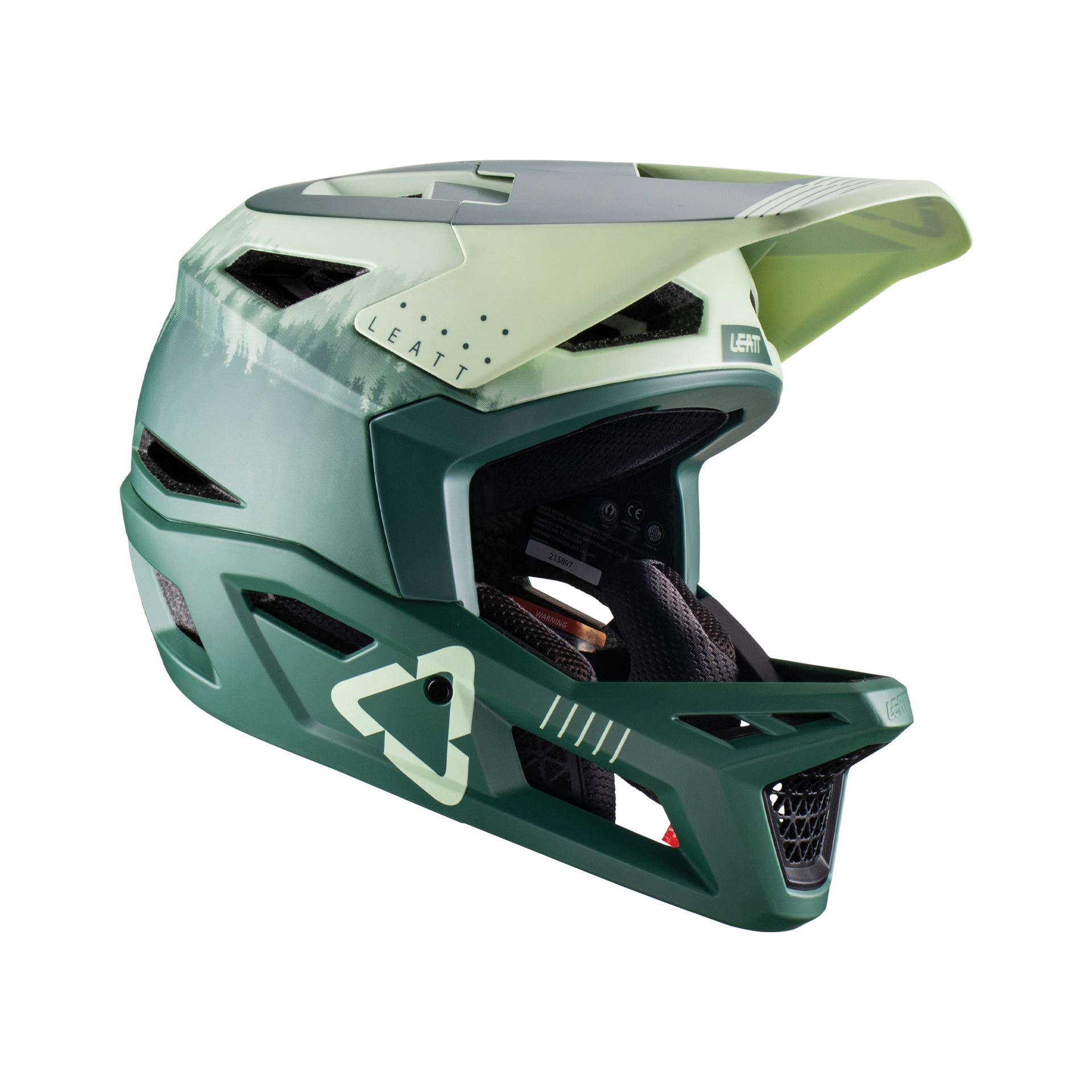 Leatt Casco MTB Gravity 4.0 V22 Ivy - Rideshop