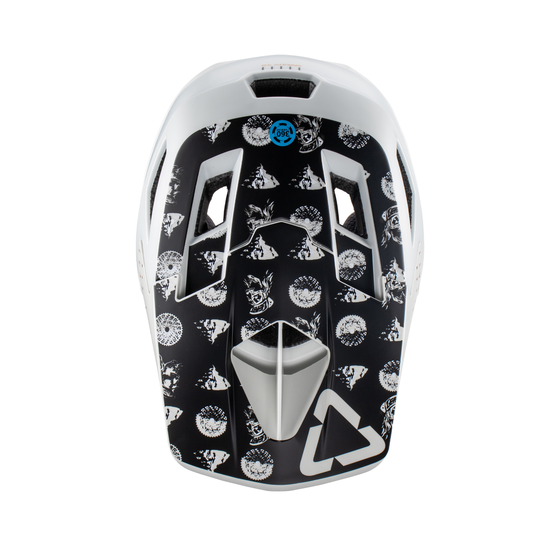 Leatt casco MTB Gravity 4.0 v22 Steel - Rideshop