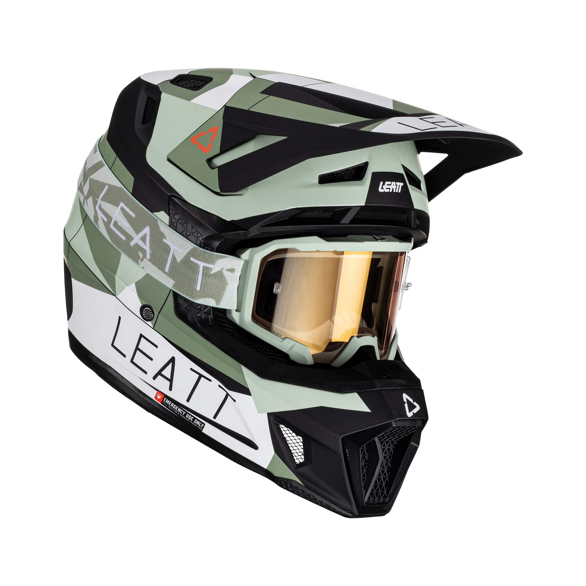 Leatt Kit Casco Moto 7.5 V23 Cactus - Rideshop