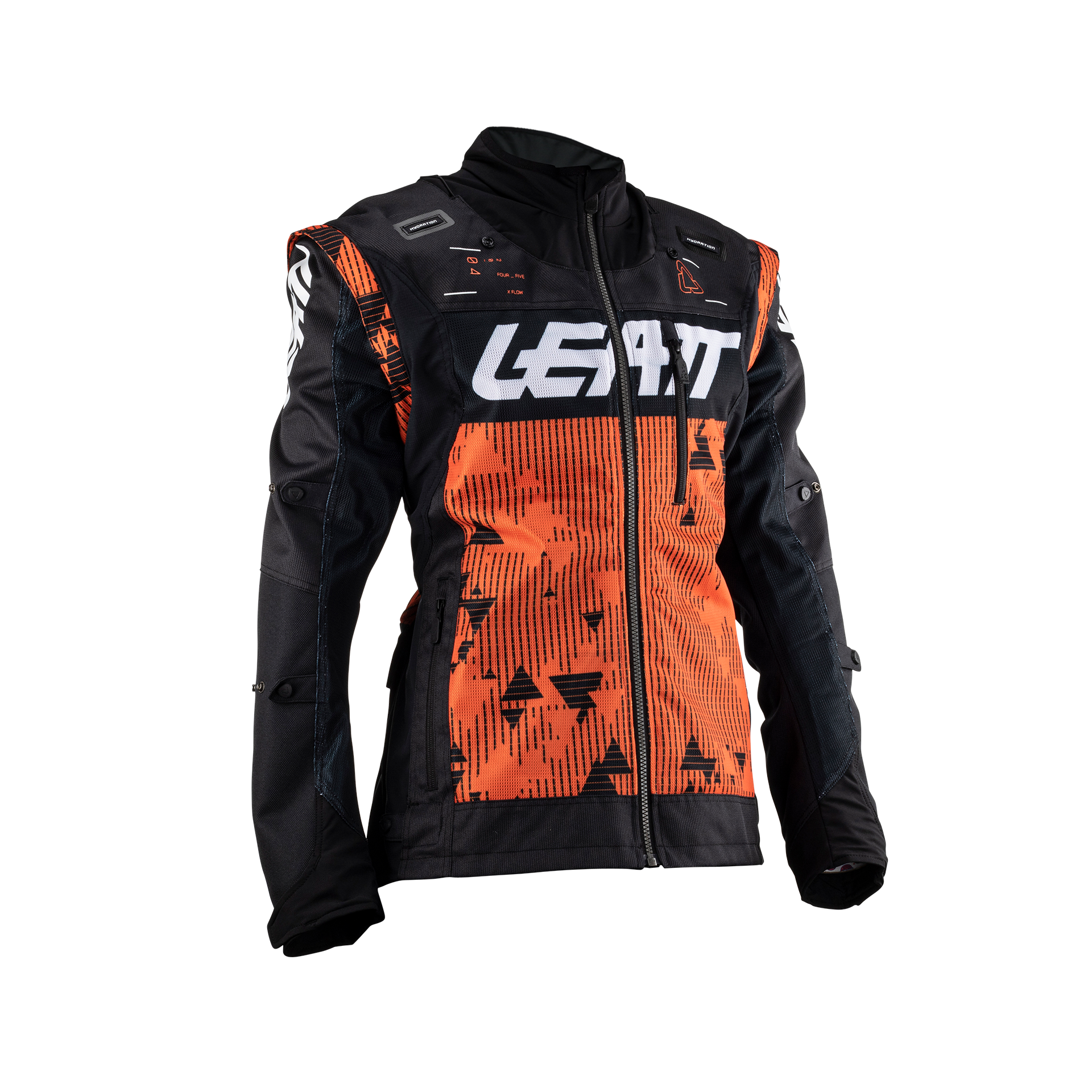 Leatt Chaqueta de Moto 4.5 X-Flow Orange - Rideshop