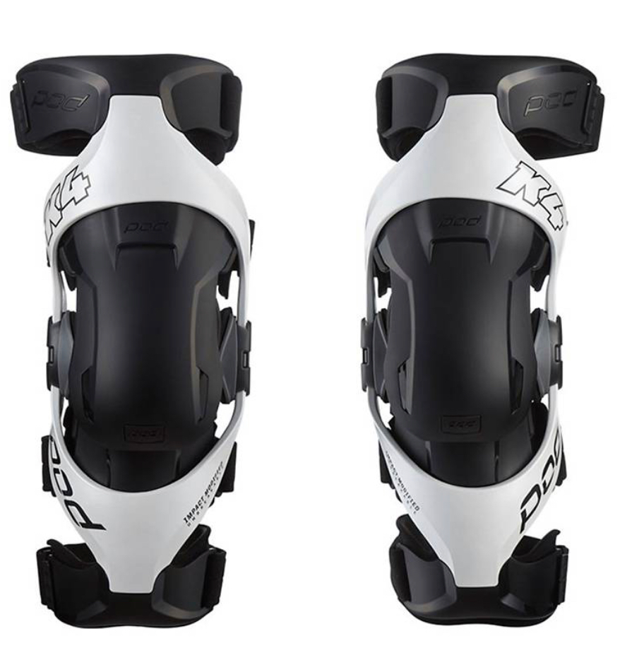 Rodilleras Ortopédicas POD K4 2.0 Blanca - Rideshop
