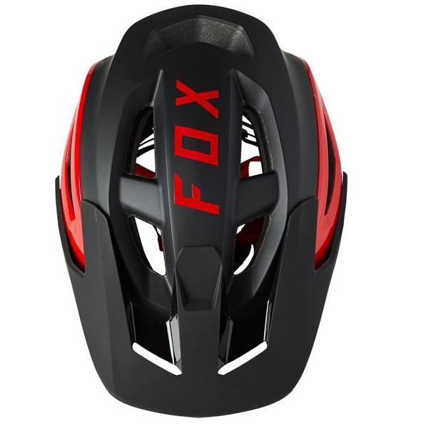 Casco Bicicleta Speedframe Pro Negro/Rojo Fox Racing - Rideshop