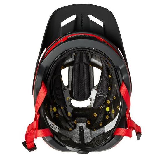 Casco Bicicleta Speedframe Pro Negro/Rojo Fox Racing - Rideshop