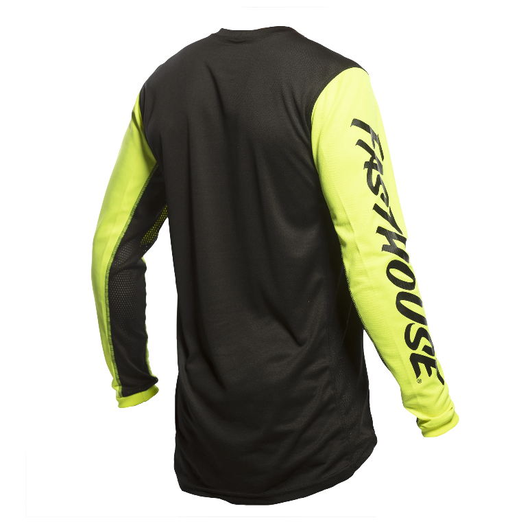 Polera Moto Strike Black/High FastHouse - Rideshop