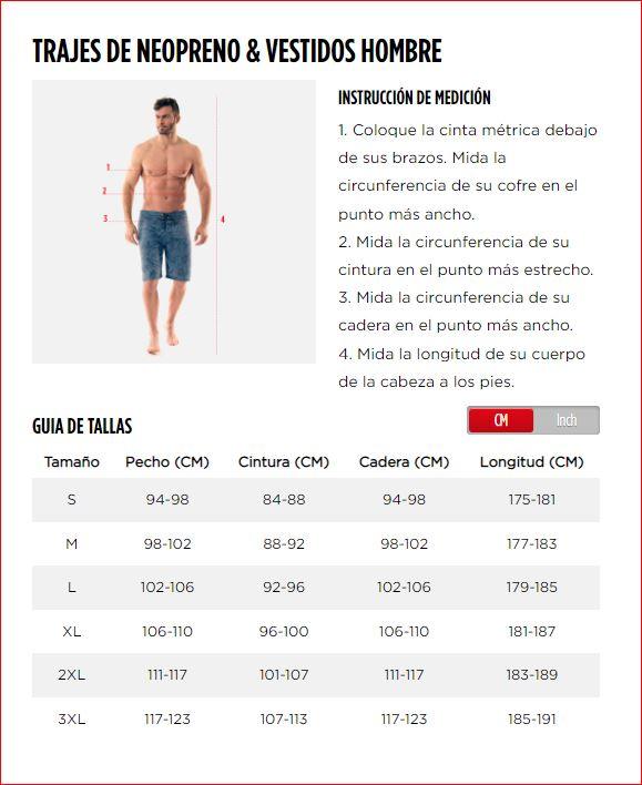 Jobe Traje Agua Largo Hombre Perth 3/2mm - Rideshop