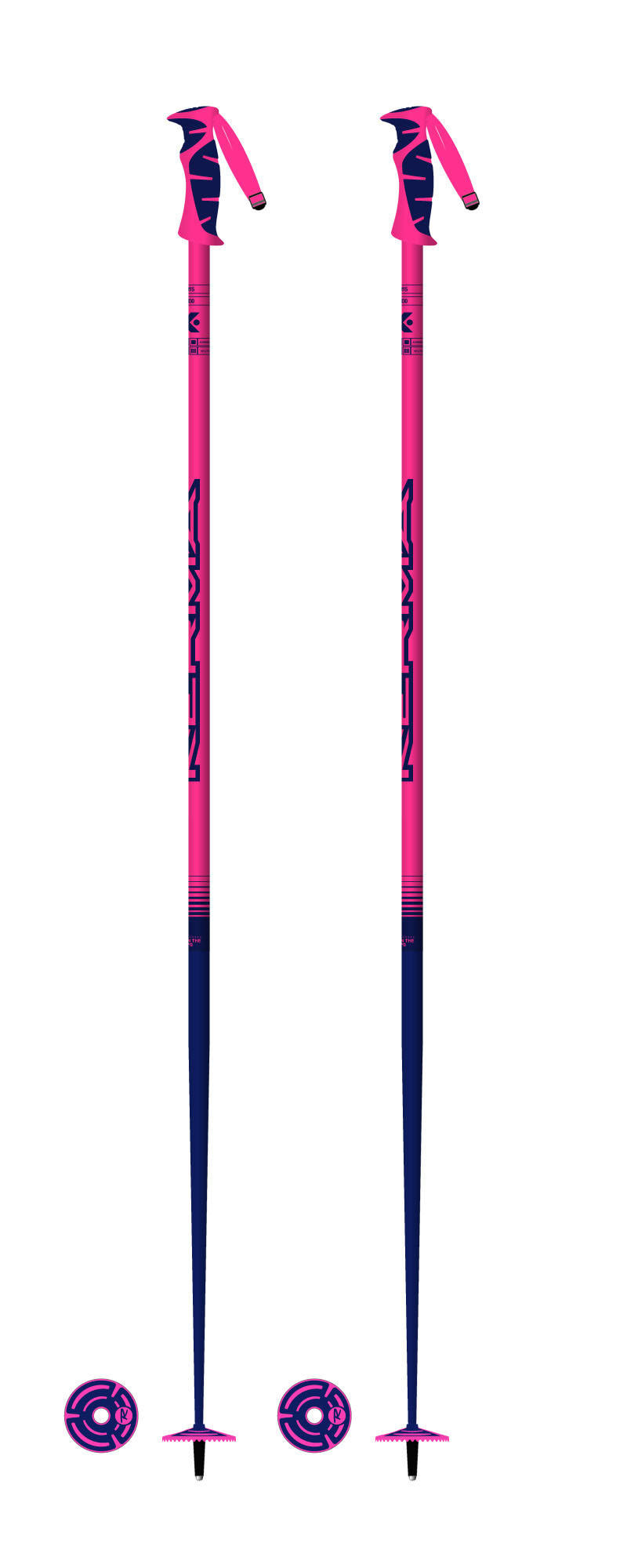 Kerma Bastones de Ski Vector Box Pink - Rideshop