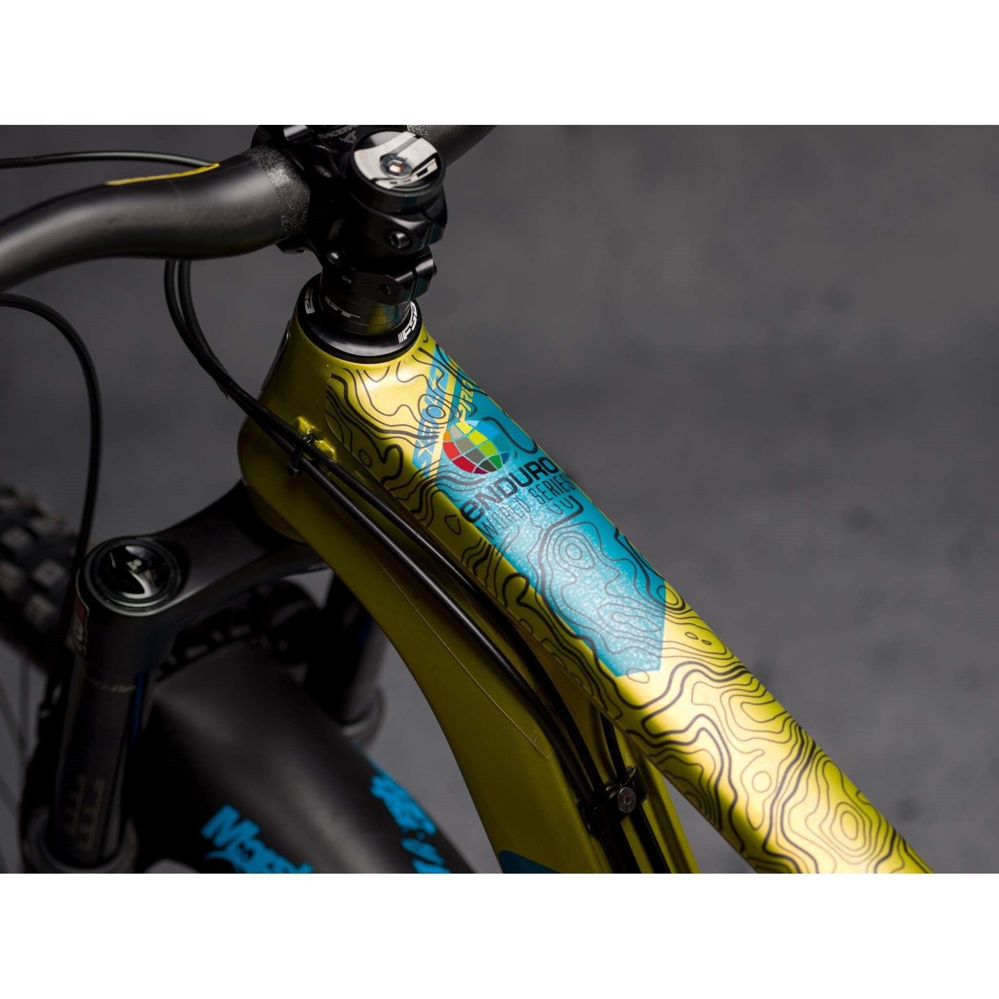 Protector Cuadro Bicicleta Pro Full Enduro World Series Negro DyedBro - Rideshop