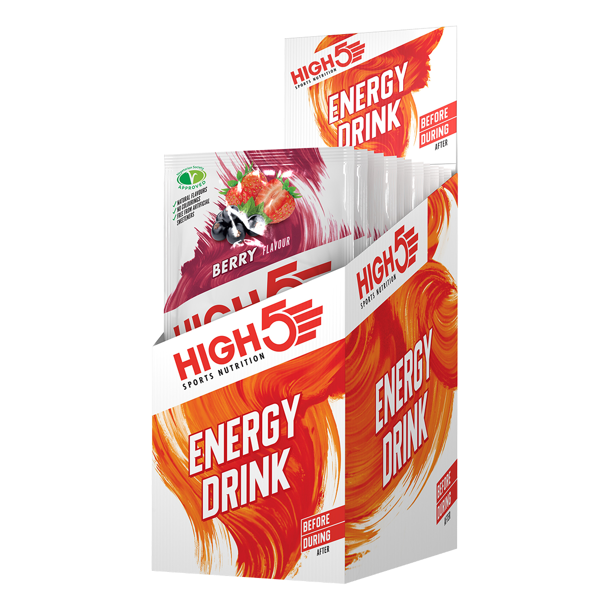 High 5 Hidratante EnergyDrink (Sachets) Berry - Rideshop