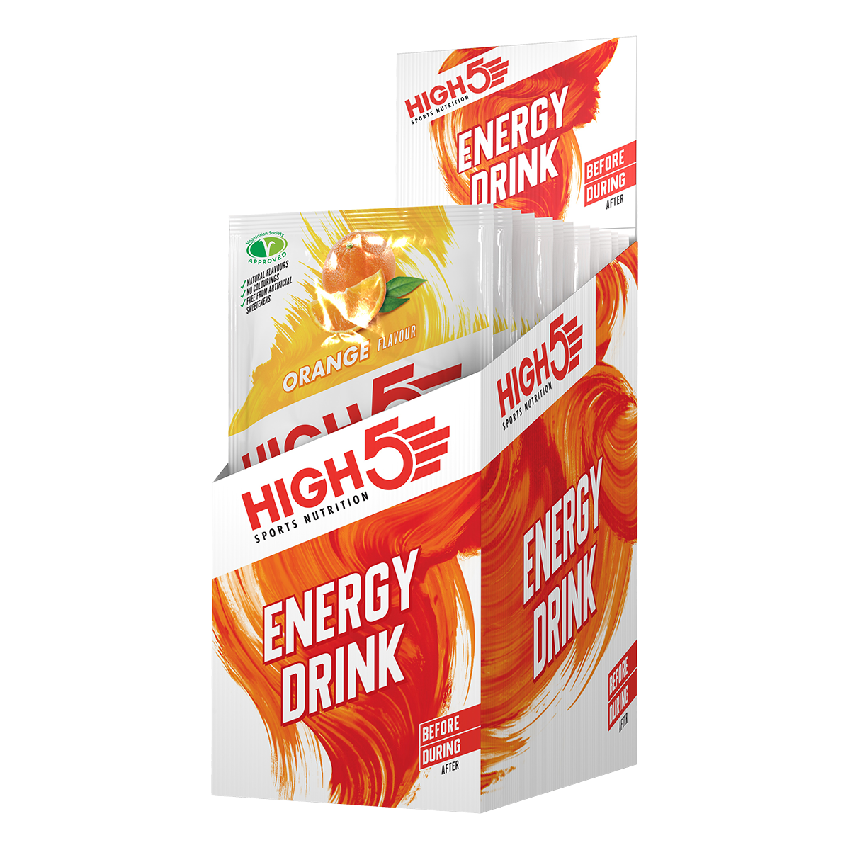 High 5 Hidratante EnergyDrink (Sachets) Orange - Rideshop