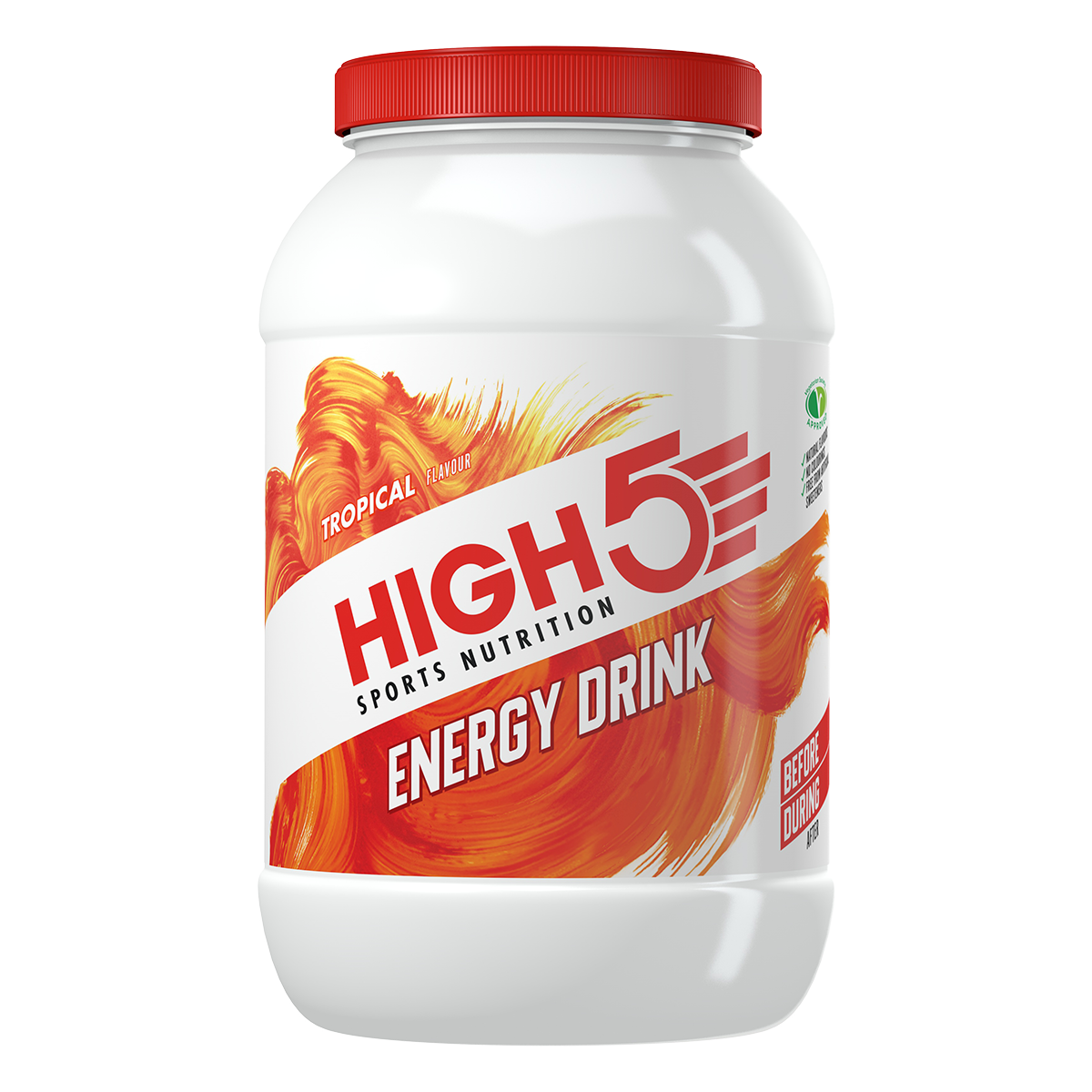 High 5 Hidratante EnergyDrink (2.2kg Jar) Tropical - Rideshop
