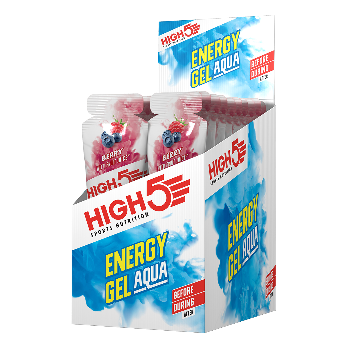 High 5 EnergyGel Aqua Berry - Rideshop