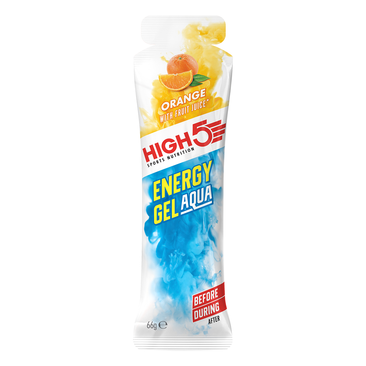 High 5 Gel Energy Aqua Orange - Rideshop