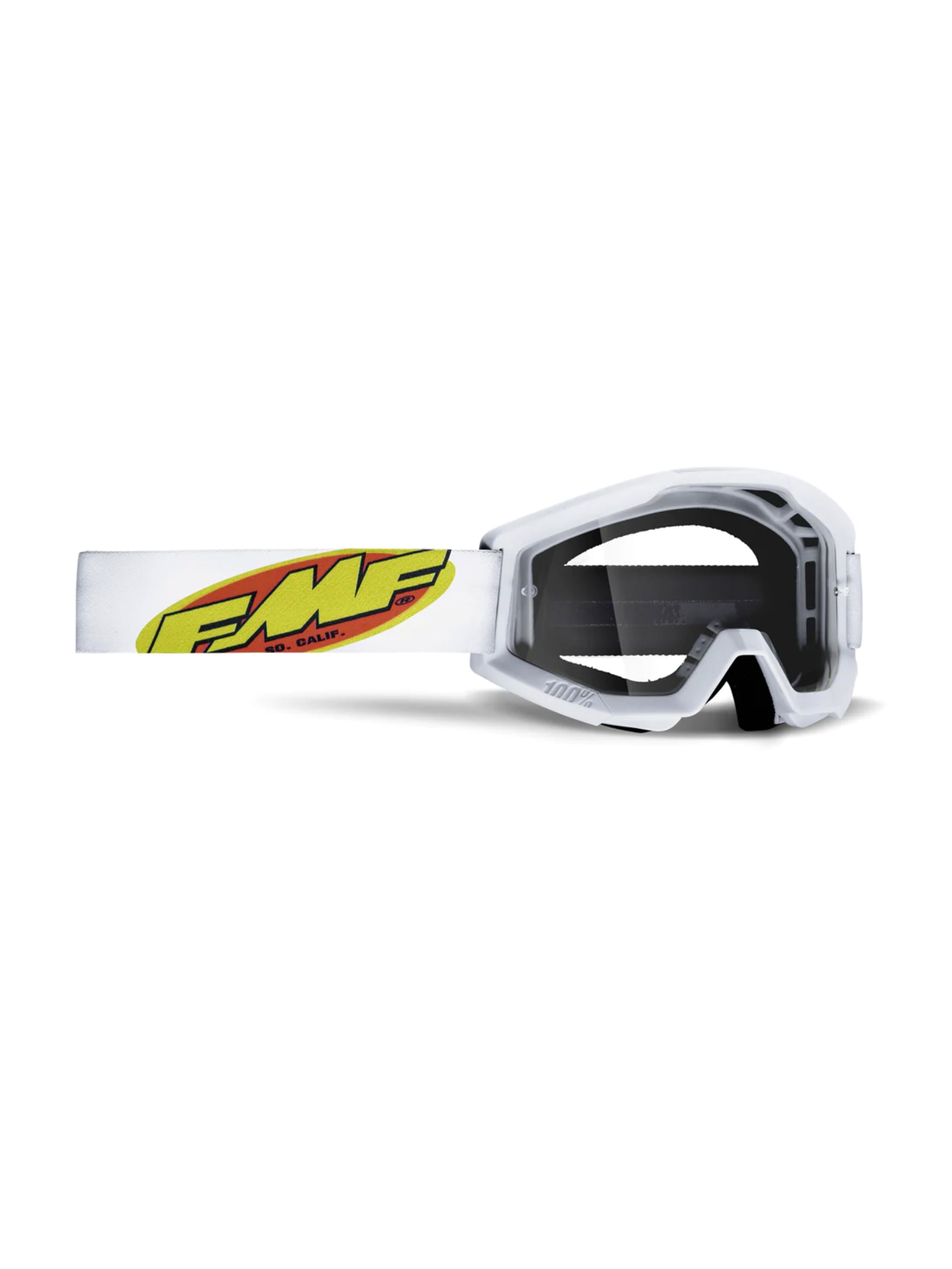 FMF Antiparra PowerCore Core Blanca Mica Transparente - Rideshop