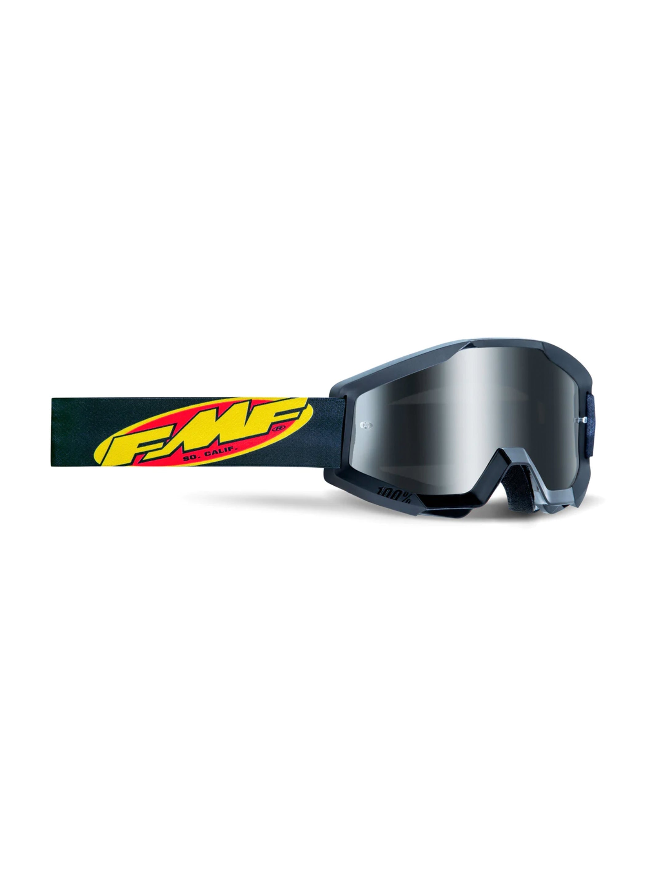 FMF Antiparra PowerCore Core Negra Mica Mirror Gris - Rideshop