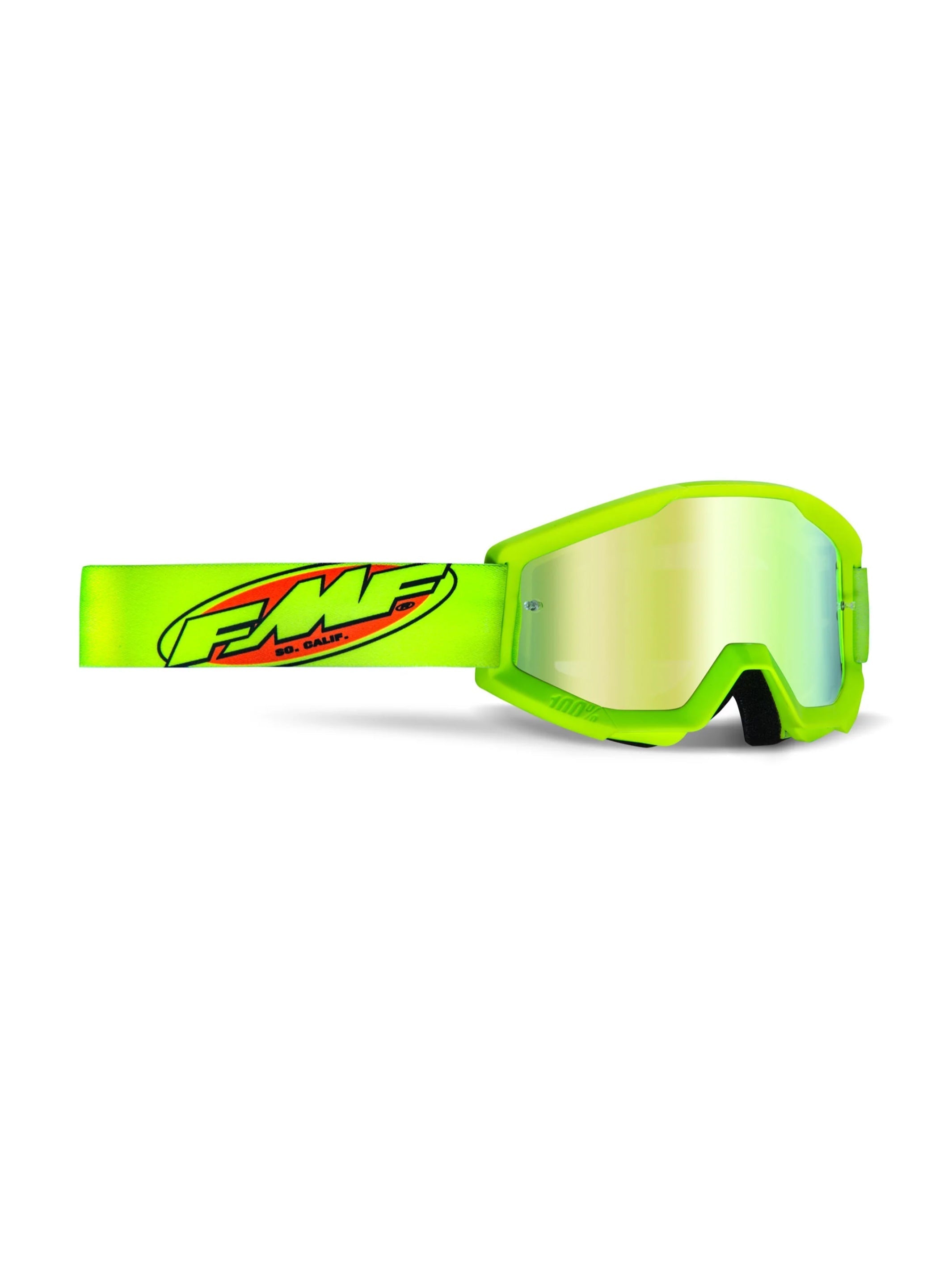 FMF Antiparra PowerCore Core Amarilla Mica Mirror Dorada - Rideshop