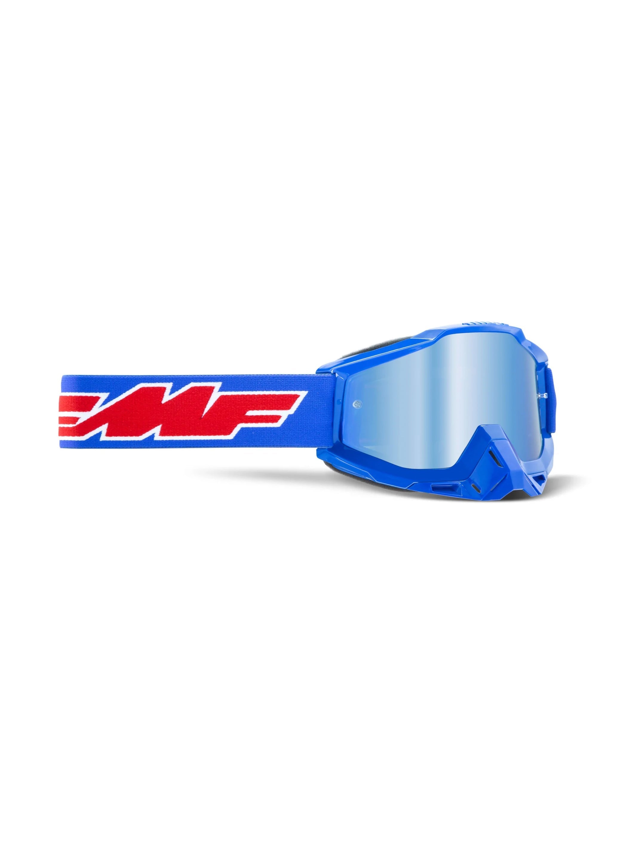 FMF Antiparra PowerBomb Rocket Azul Mica Mirror Azul - Rideshop