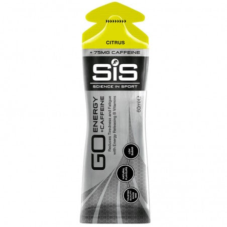 SIS Gel Go Plus Caffeine Citrus 60Ml - Rideshop