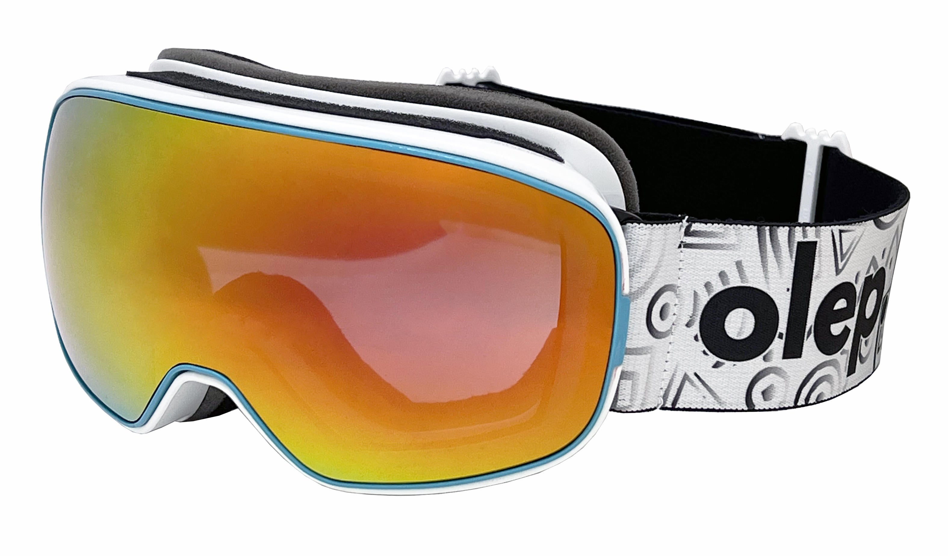 Olep Antiparras Zeus Blanco/Rojo - Rideshop