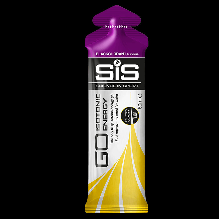 SIS Gel Go Isotonico Blackcurrant 60Ml - Rideshop