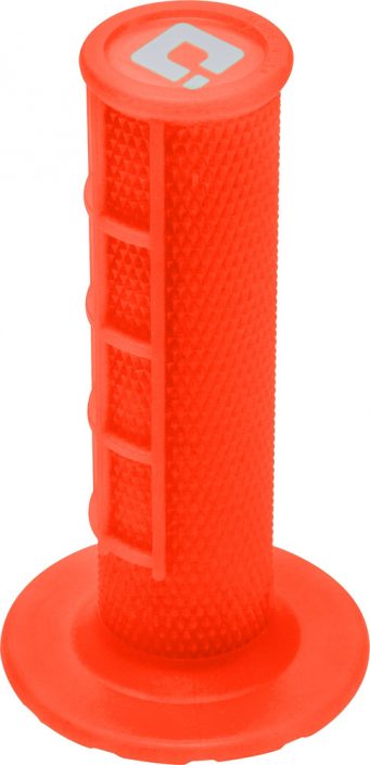 Puños V2 Half-Waffle Mx Lock-On Flo Orange Odi Grips - Rideshop