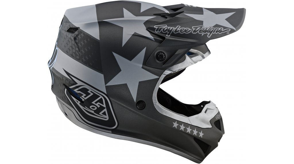 Casco Se4 Polyacrylite Freedom Black/Grey Troy Lee Designs - Rideshop