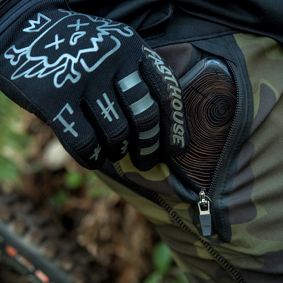 FastHouse Short Crossline Youth Camo - Rideshop