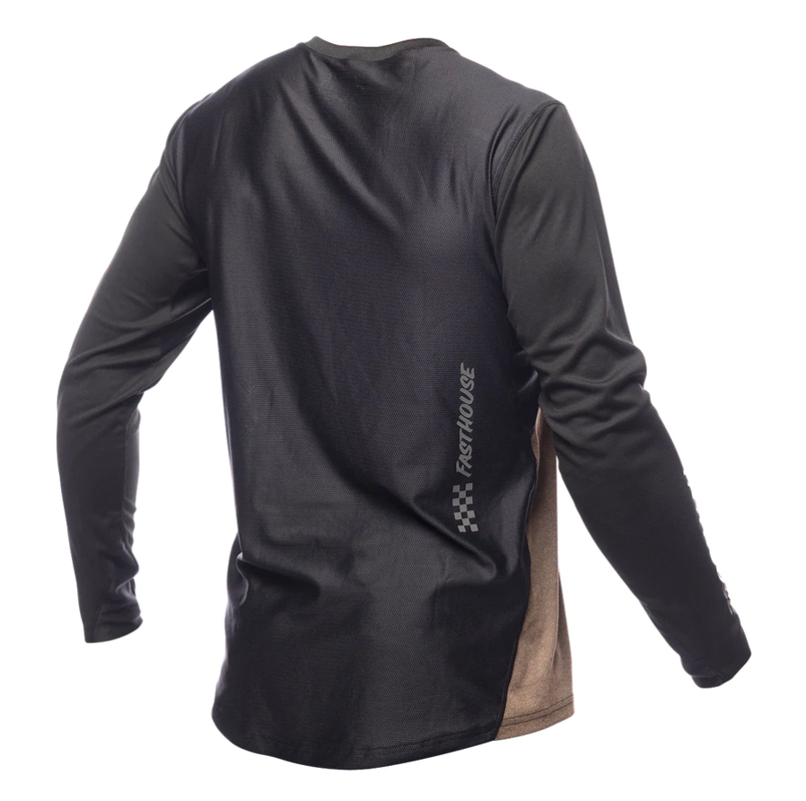 FastHouse Jersey Alloy Mesa LS Gld/ Brown - Rideshop