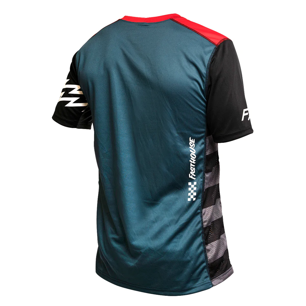 Fasthouse Jersey Velocity Ss Silver/Indigo - Rideshop