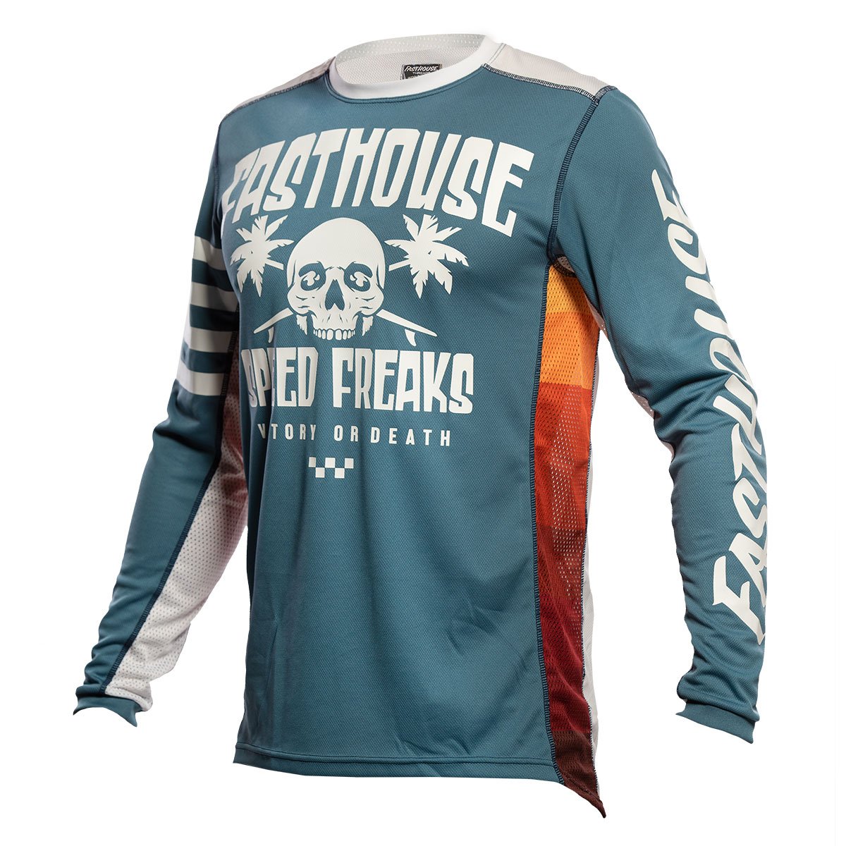 FastHouse Polera Moto Swell Slate/White - Rideshop