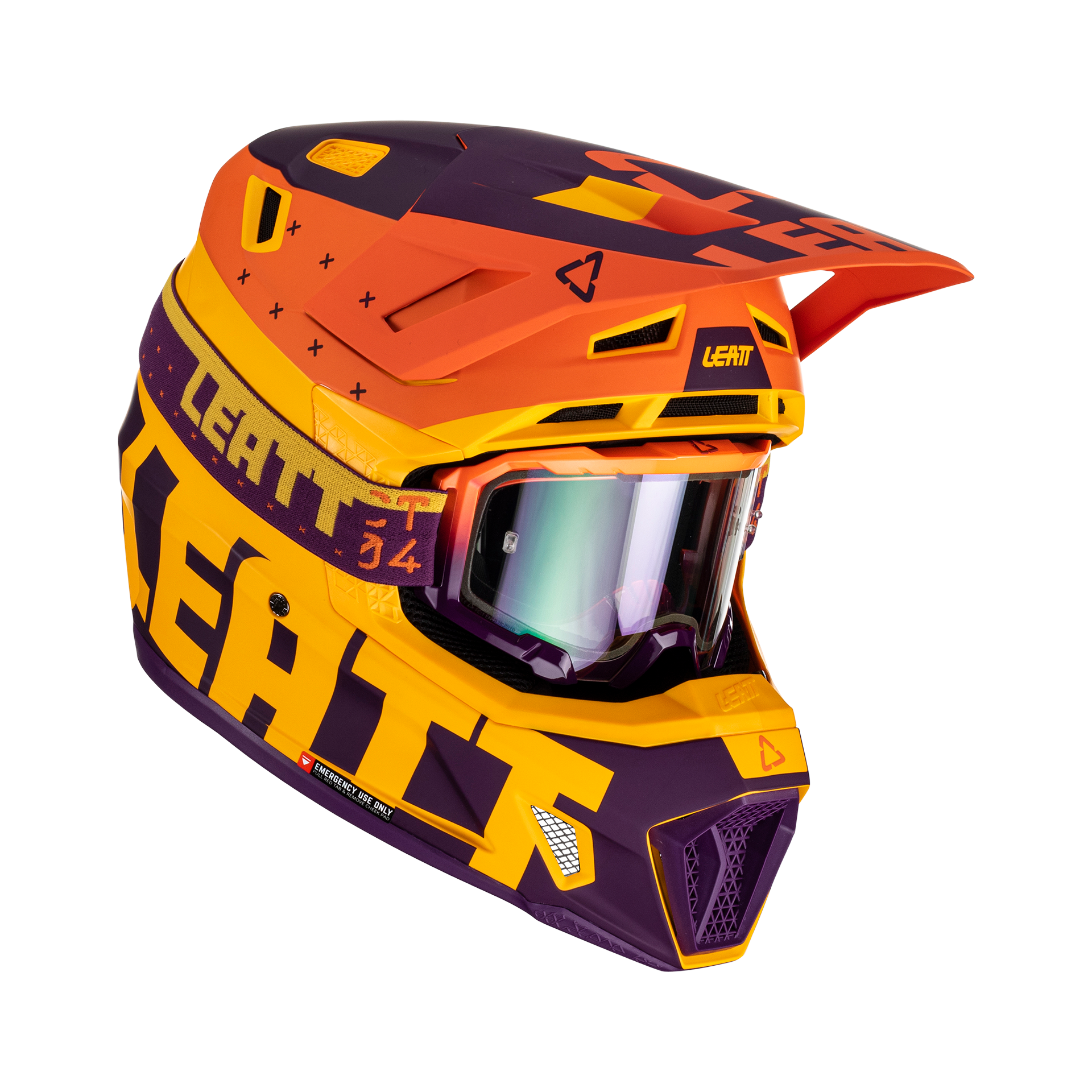Leatt Kit Casco Moto 7.5 V23 Indigo - Rideshop