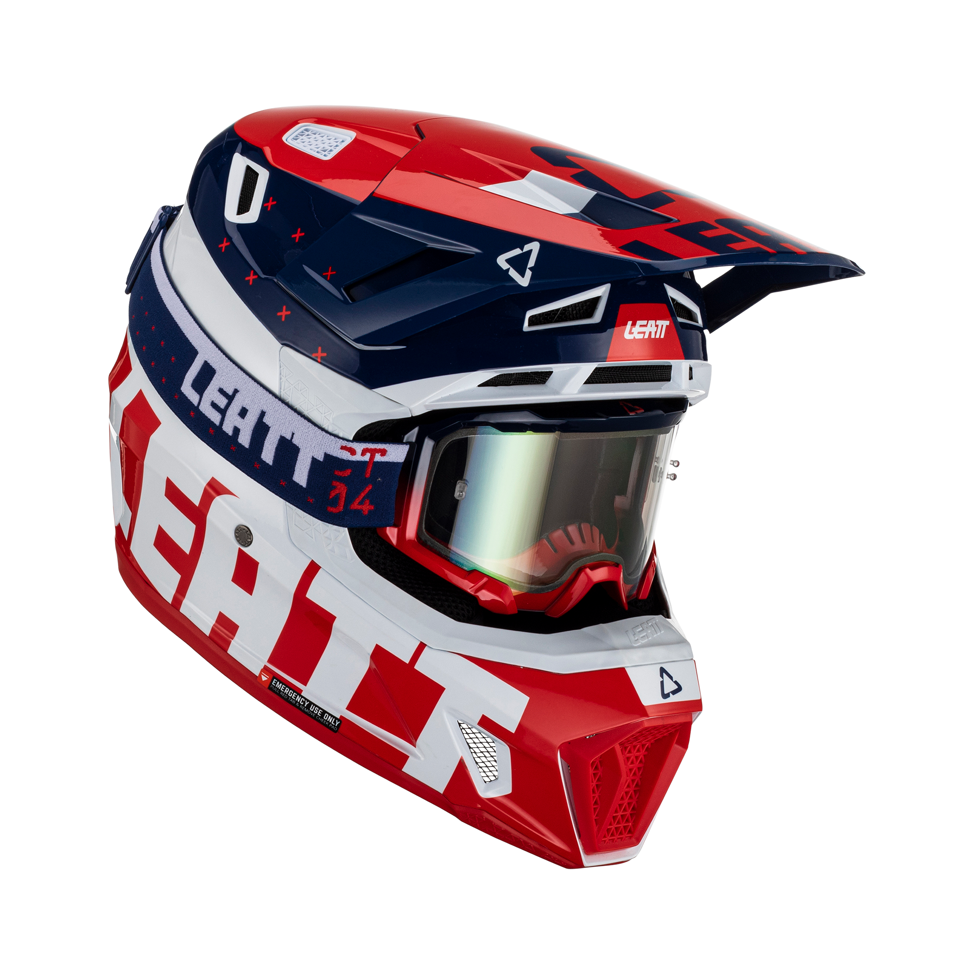 Leatt Kit Casco Moto 7.5 V23 Royal - Rideshop