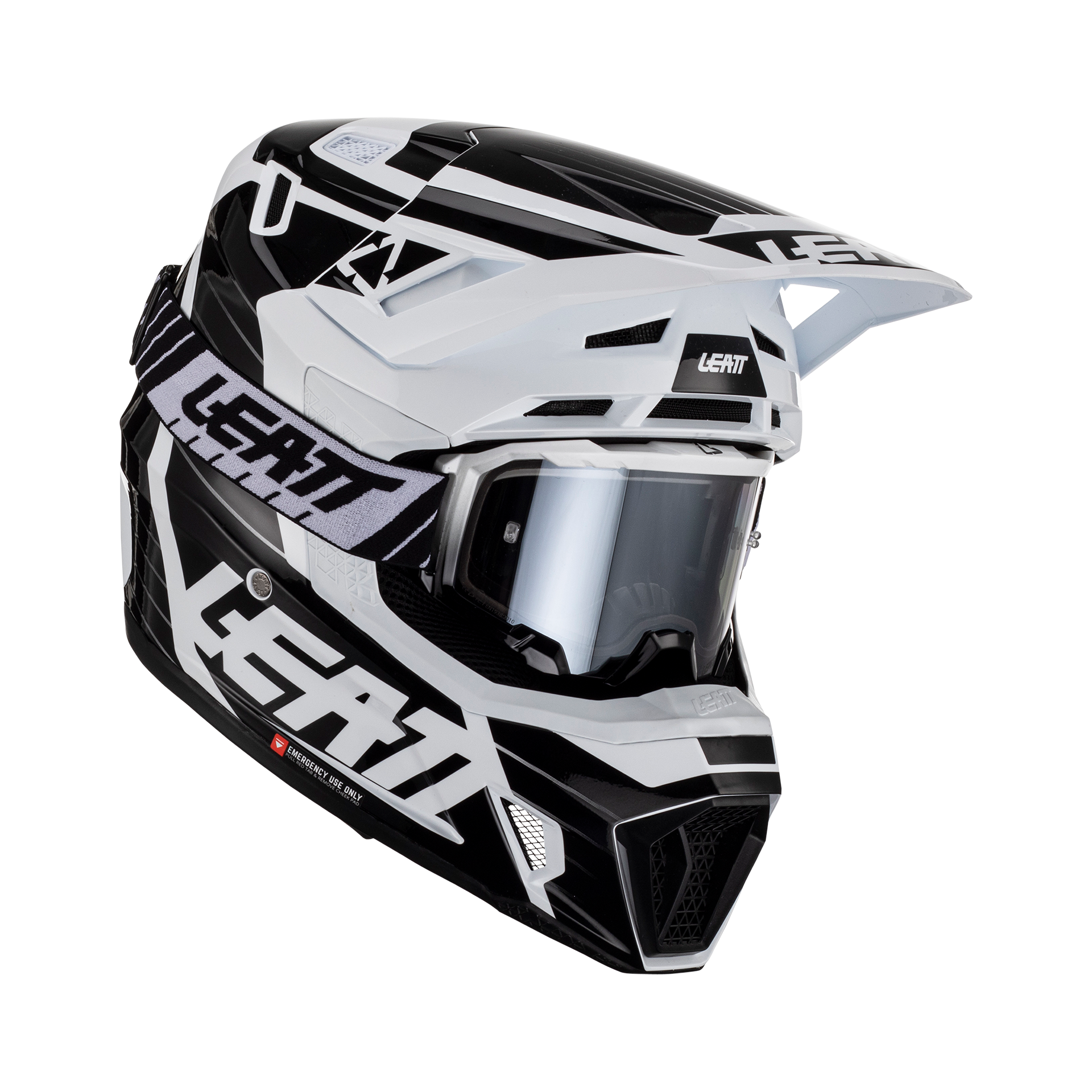 Leatt Kit Casco Moto 7.5 V23 White - Rideshop
