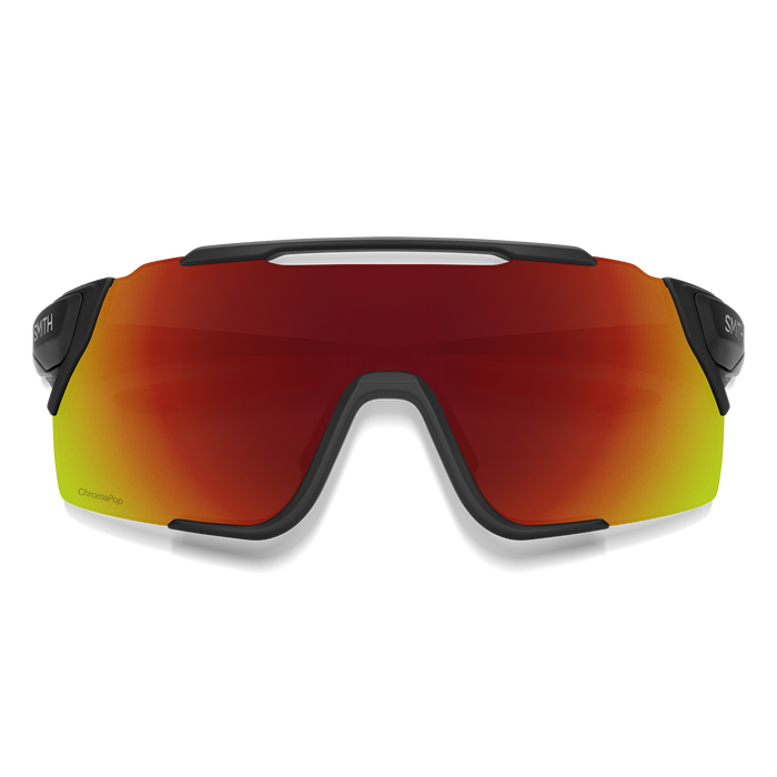 Smith Lente Attack Mag Mtb Matte Black Cinder Red Cp - Rideshop