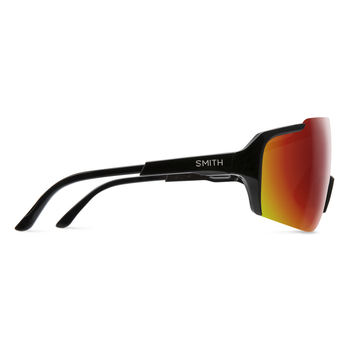 Smith Lente Flywheel Black Red Mirror - Rideshop