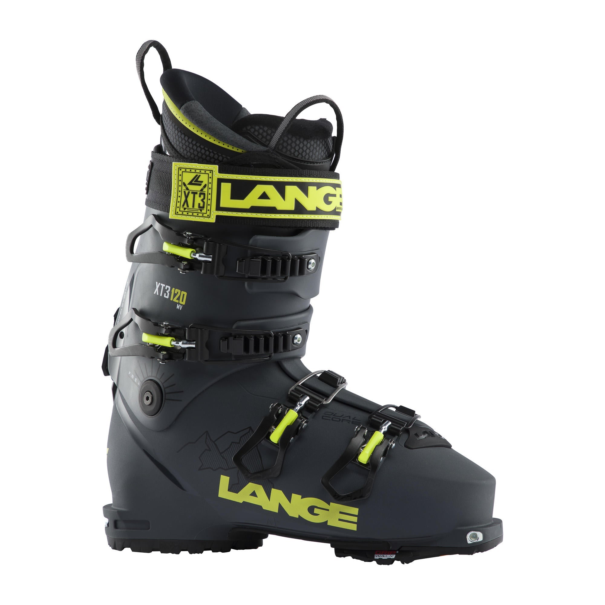 Lange Botas Ski XT3 Free 120 MV GW Pewter Grey - Rideshop