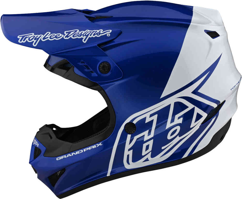 Casco GP Block Blu/Wht Troy Lee Designs - Rideshop