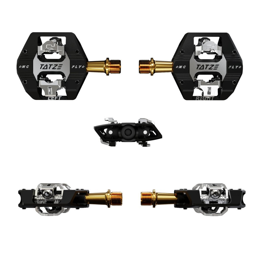 Pedal de Fijaciones Mc-FLy Titanio Tatze - Rideshop