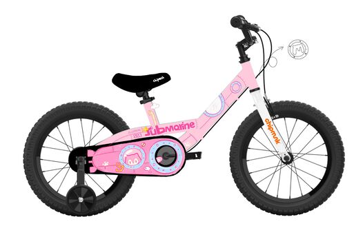 Royal Baby Bicicleta Chipmunk Niña 16 Submarine Rosa - Rideshop