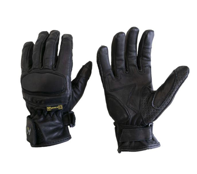 Guantes Moto Mujer Quena Negro KMZ - Rideshop