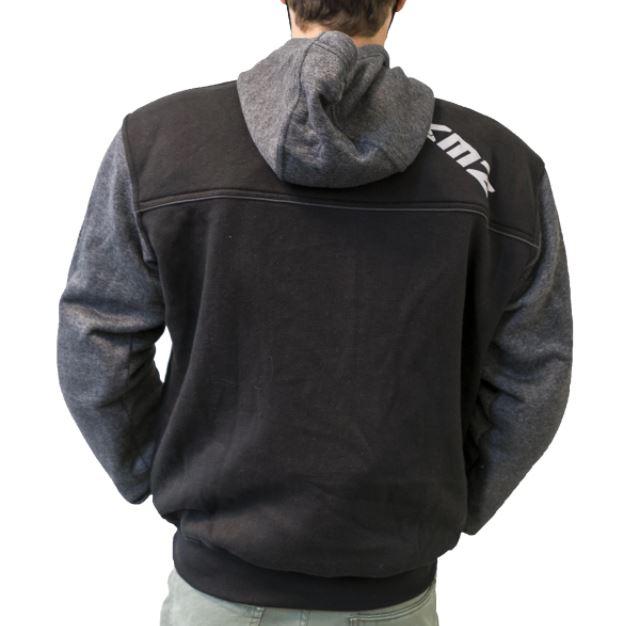 Polerón Moto Dubai Negro/Gris KMZ - Rideshop