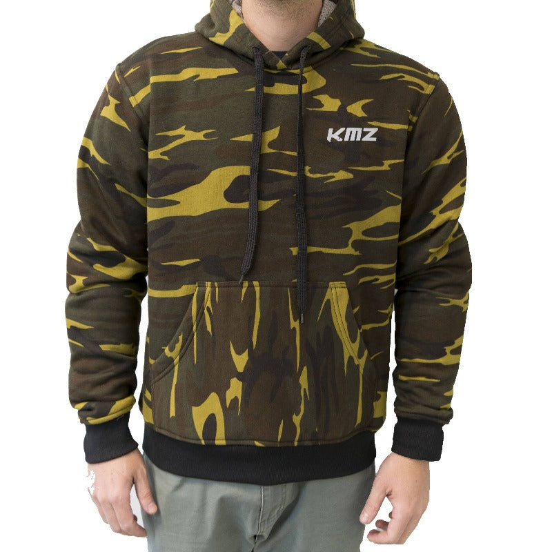 Polerón Moto Salwa Verde Camo KMZ - Rideshop
