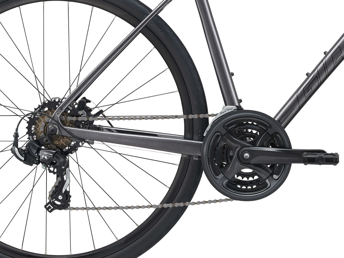 Giant Bicicleta Escape 3 Disc Metallic Black - Rideshop