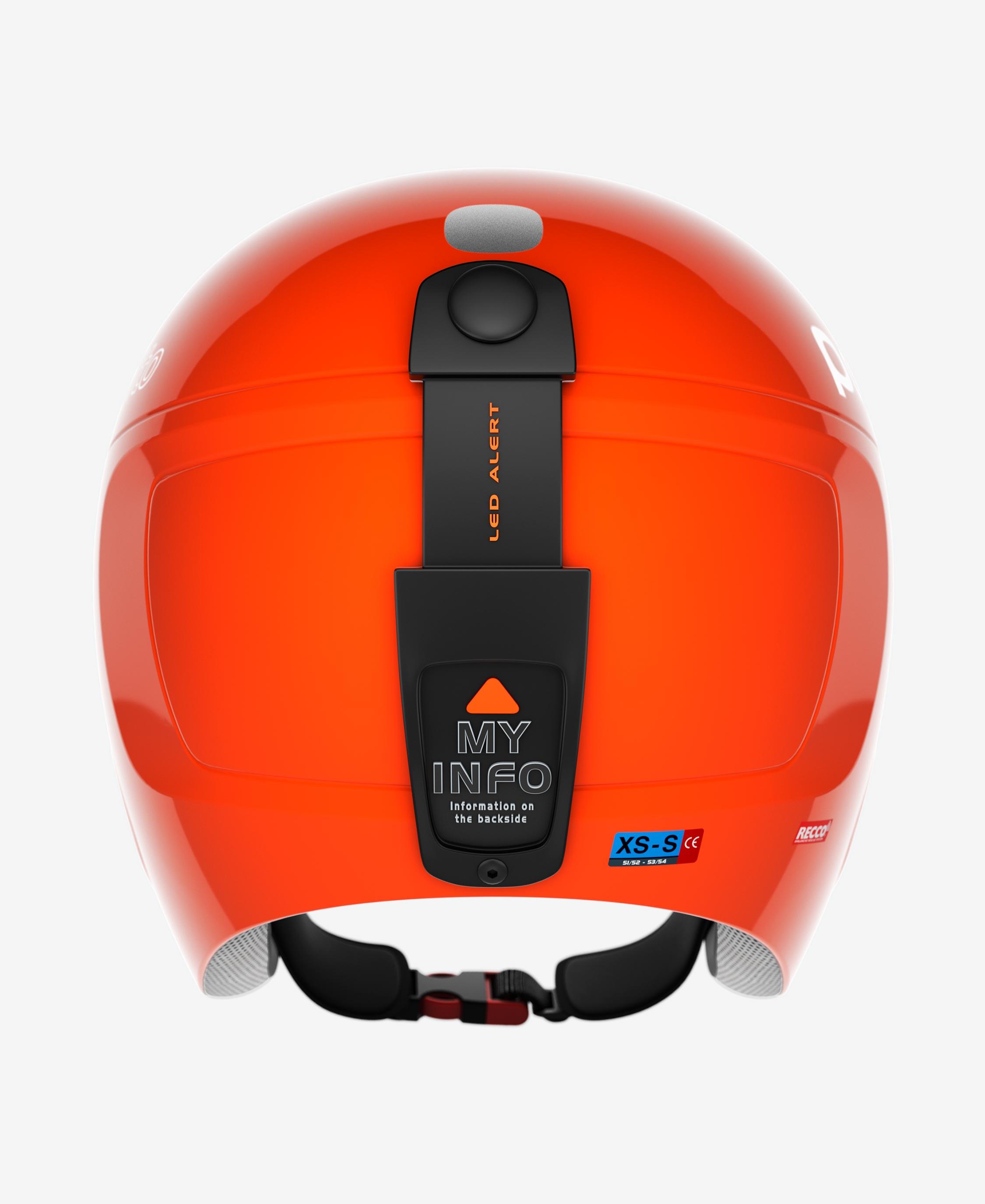 POC Casco Nieve POCito Skull Naranjo - Rideshop