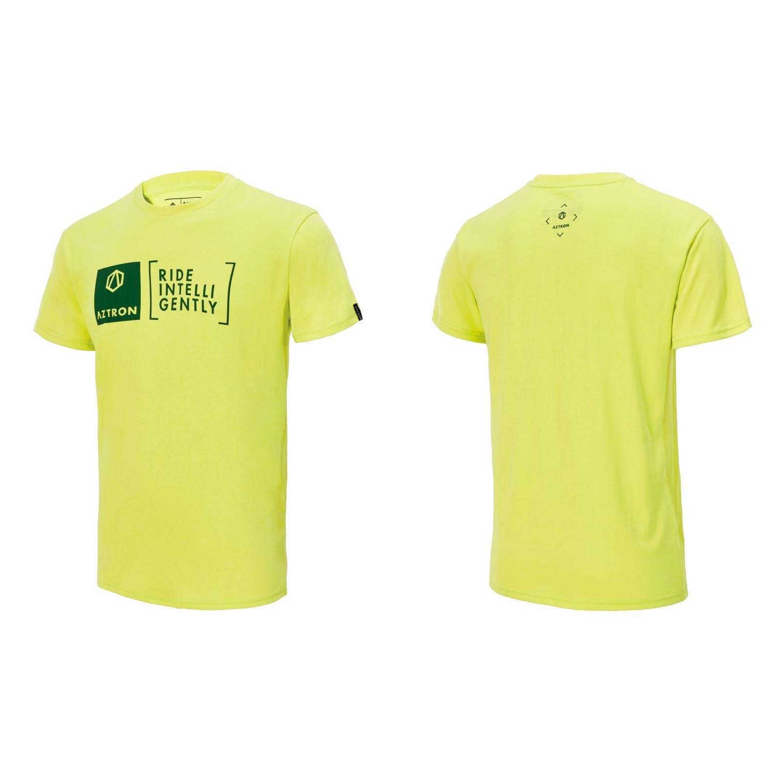 Aztron Polera Tagline Amarilla - Rideshop
