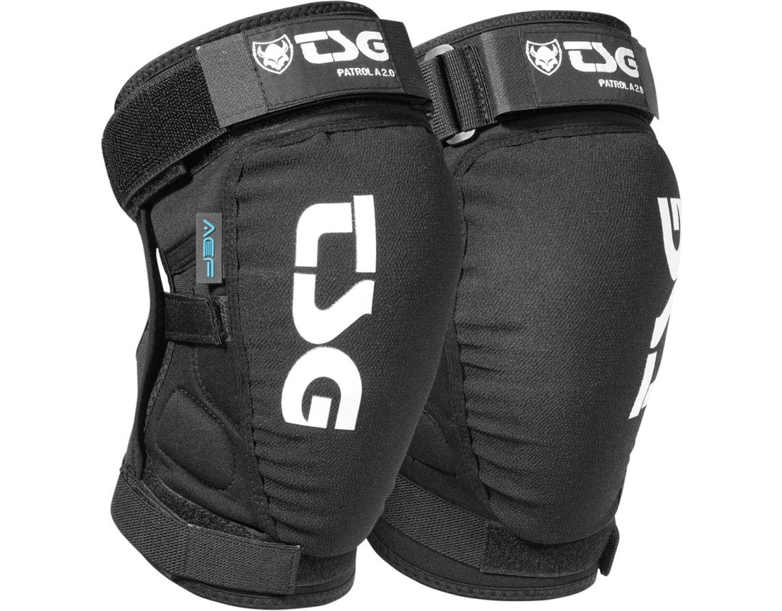 Rodilleras de Bicicleta Patrol A 2.0 Negra TSG Helmet - Rideshop