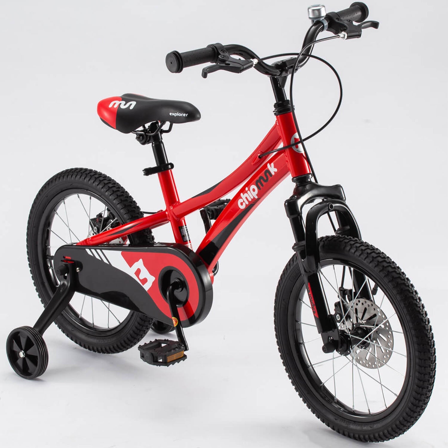 Royal Baby Bicicleta Chipmunk Niño 16 Explorer Disc Roja - Rideshop