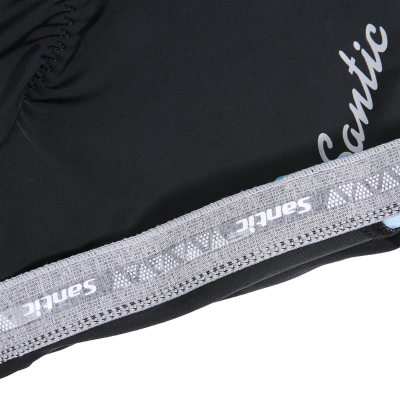 Shorts De Ciclismo Mujer Negro Santic - Rideshop